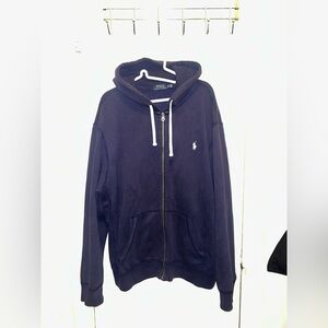 Polo by Ralph Lauren Navy Zip Up Sweater